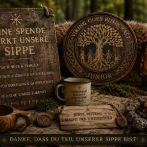 💚 Unterstütze „Viking goes Bushcraft Junior“